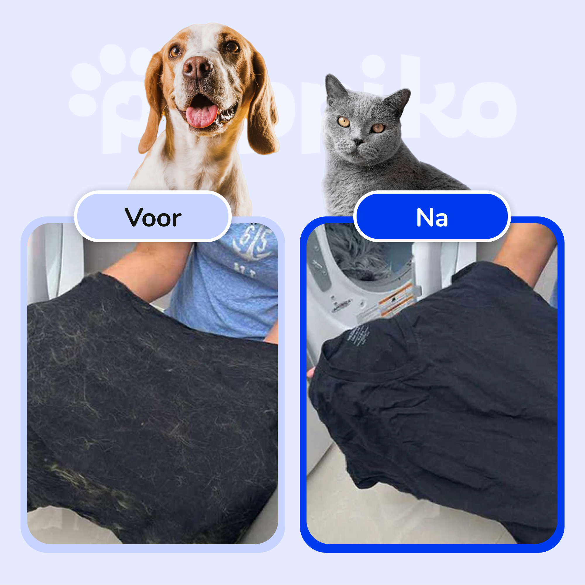 Droogvellen met Verminderd Huisdierhaar