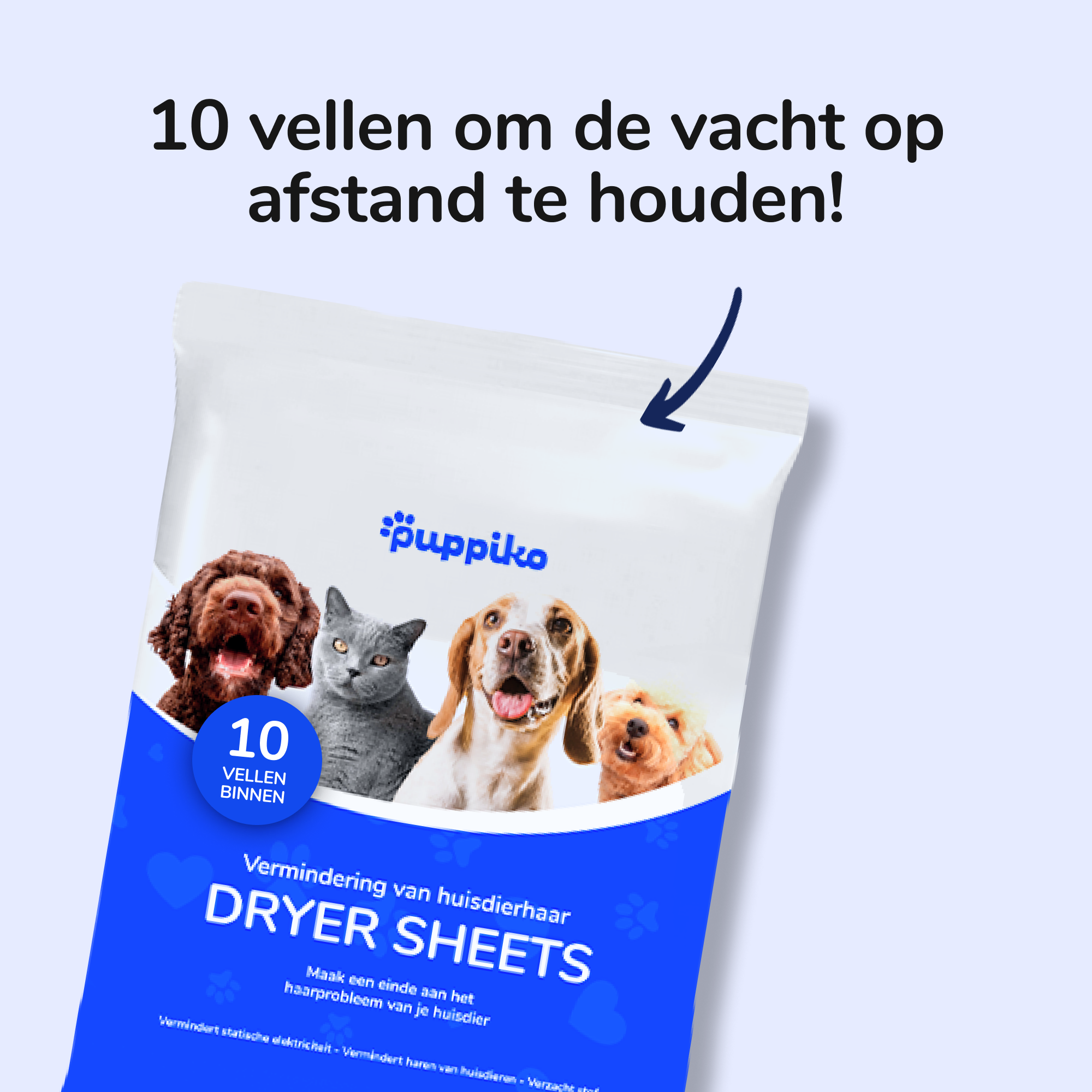 Droogvellen met Verminderd Huisdierhaar