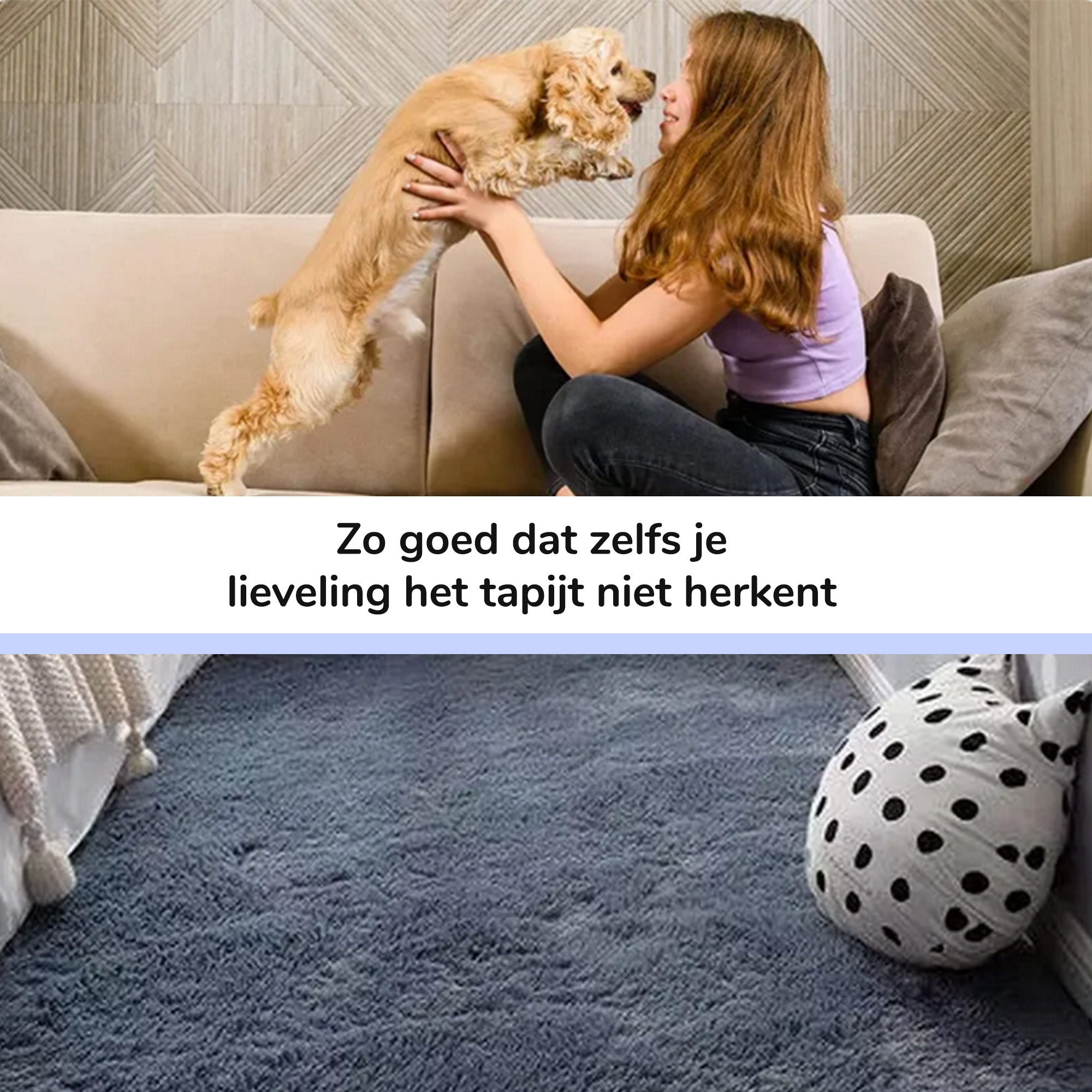 Anti-haar en Pluizenborstel