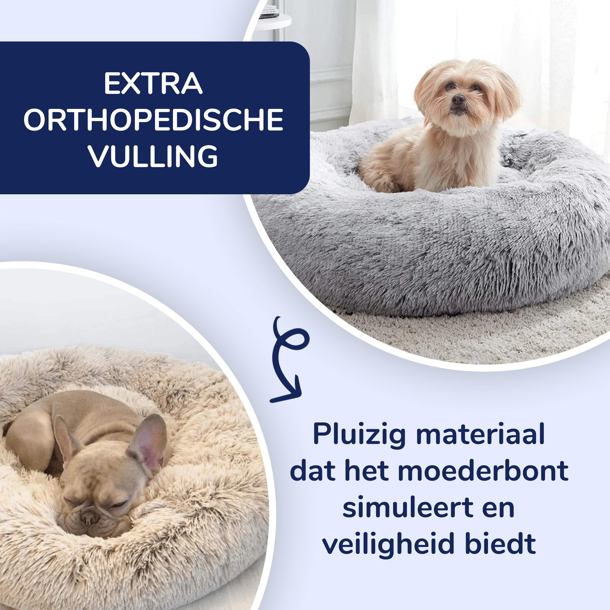 Kalmerend Hondenbed