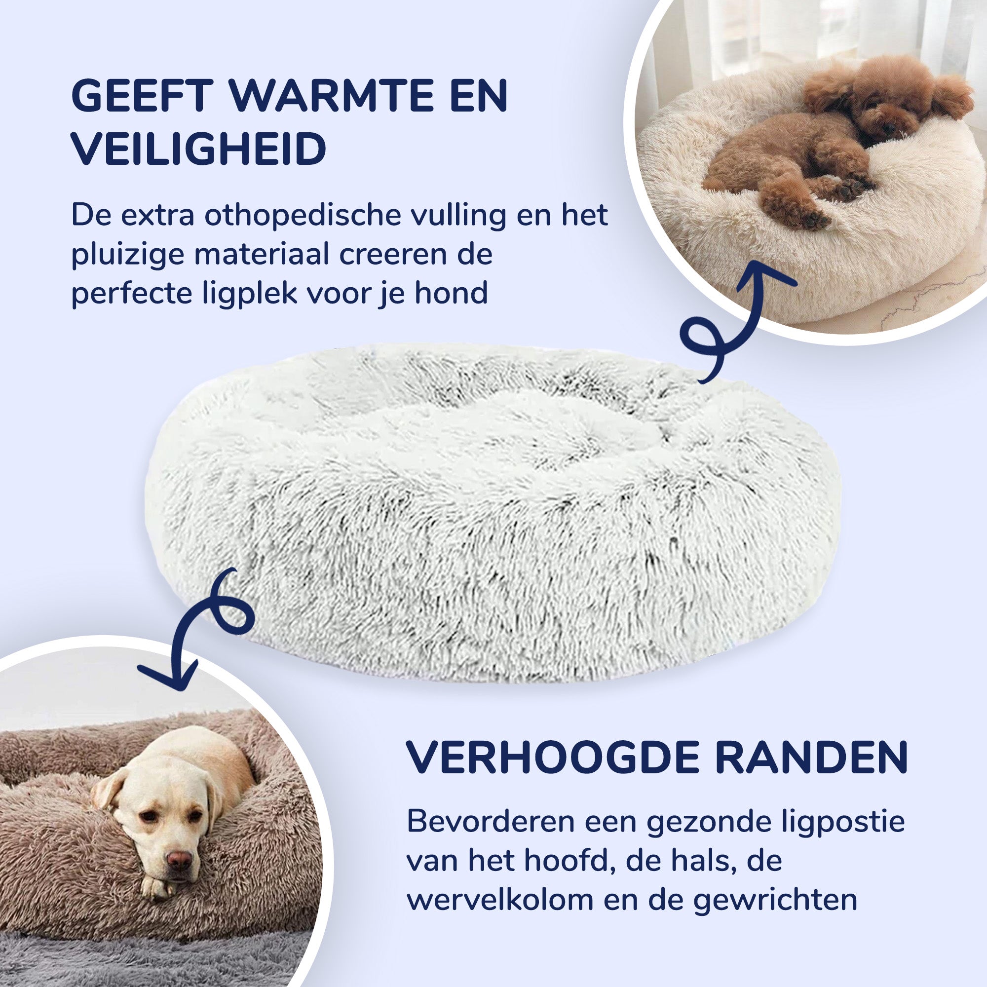 Kalmerend Hondenbed