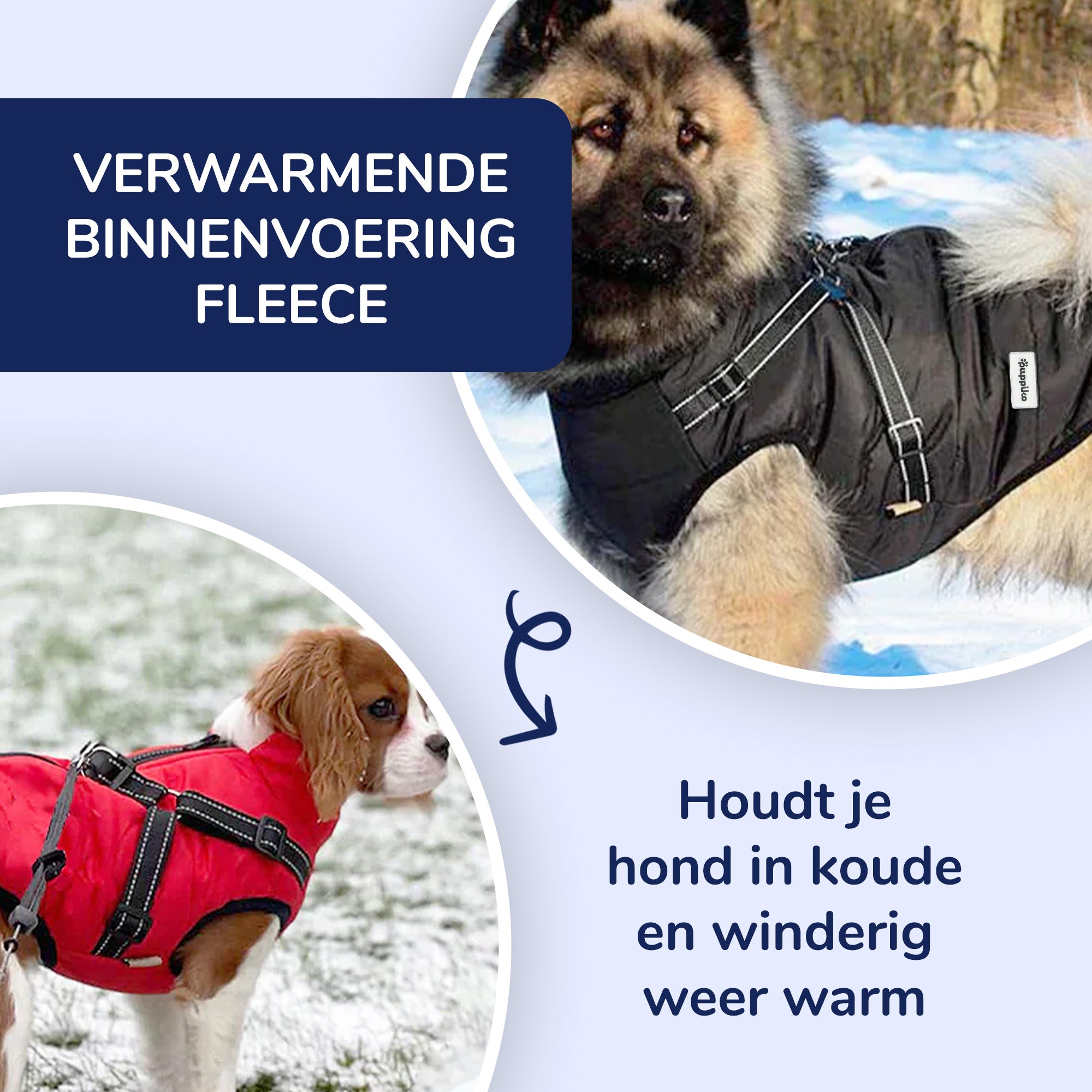 Waterdichte Fleece Winterjas